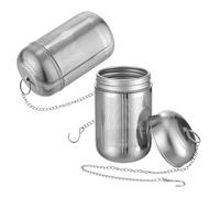 LOPUNER Lot de 2 Boules à Épices en Acier Inoxydable Maille Fine, Résistant la Corrosion, pour Cuisson Quotidienne et Mijotés