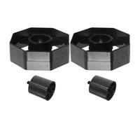 LOPUNER Lot de 2 pièces de rechange pour distributeur de ruban adhésif - Insert de broche universel - Adaptateur de moyeu de rouleau de ruban adhésif en plastique pour distributeurs de bureau et