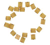 LOPUNER Lot de 20 interrupteurs à double contact à bille fermés, capteurs de vibration à roulement à billes, mini-rouleaux métalliques pour dispositifs de sécurité et électronique