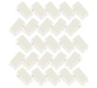 LOPUNER Lot de 35 Clips Adhésifs pour Badges de Travail en Plastique et Fer, Résistants à L'usure, Autocollants, pour Cartes D'identité et Badges Nominatifs