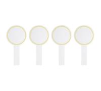 LOPUNER Lot de 4 tablettes de réponse effaçables à sec pour la classe - Tableaux blancs portables - Panneaux « Oui » et « Non » pour demoiselles d'honneur, mariée, enterrement de vie de jeune