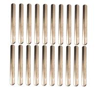 LOPUNER Lot de 40 Bracelets à Claquer Vierges en Acier Inoxydable pour Garçon et Filles, Bracelet à Déclic Transparent Double Couche, pour DIY et Décoration