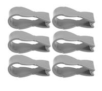 LOPUNER Lot de 8 pinces à torchons pour la cuisine : crochets antidérapants pour torchons - empêchent les de tomber sur la poignée du four, la plaque de cuisson, le lave-vaisselle ou