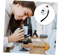 LOPUNER Microscope Portable pour Garçon Fille Coffret Éducatif avec Éclairage LED Microscope de Poche Facile à Utiliser pour Lapprentissage Précoce Cadeau pour Filles et Garçons