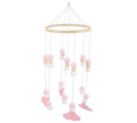 LOPUNER Mobile avec Éléphants et Décoration Suspendue pour Berceau Éveil et Argentées Design Sûr et Pratique pour Chambre