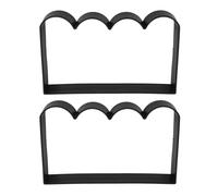 LOPUNER Moule pour Bordure de Jardin en PVC Réutilisable, Moule à Béton pour Chemins Piétonniers Technologie de Libération Rapide, pour Patio et DIY, Lot de 2