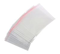 LOPUNER Paquet Sachet Pochette Transparent Opp Autocollant 12x18 Cm 200 Pièces Grosse Capacité pour Rangement et Emballage