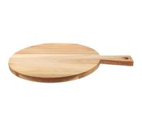 LOPUNER Planche à Découper en Bois de Grosse Taille avec Poignée, Résistante la Déformation Cassures, pour Fromage et Fruits la Maison L'hôtel
