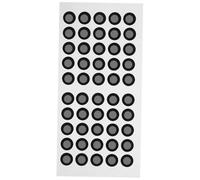 LOPUNER Points de Numérisation 3D Réfléchissants 6 Mm, Repères Scanner 3D Professionnels, Pack 50 Pièces, Usage Industriel et Conception, Compatible Divers Scanners, Autocollants Optiques