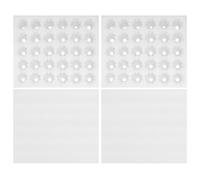 LOPUNER Porte-œufs ménager, Plateaux à œufs ménagers, 2Pcs, avec Couvercle, Pearl wool, pour Egg Store