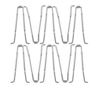 LOPUNER Ressorts de Torsion 10 Pièces en Acier Inoxydable et Plastique Argenté, Accessoires pour Nail Cutter et Nail Trimmer, Convient pour Voyage et Soin Personnel