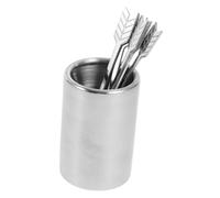 LOPUNER Set de Fourchettes à Fruits Inox avec Porte Tout et Agitateur Café Piques Cocktail Robustes pour Apéritifs et Desserts à Réutilisable