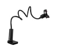 LOPUNER Support de téléphone Flexible à Bras Long pour lit et Bureau : Support de téléphone Flexible à Bras Long, réglable à 360°, avec Pince de Serrage, idéal pour se détendre ou