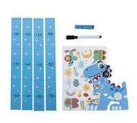 LOPUNER Tableau De Croissance Pour Garçon Fille Autocollant Mural De Stickers De Hauteur Mobile Forme De Dinosaure