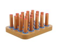 LOPUNER Tableau Entraînement Bois pour Doigts Exerciseur de Main pour Dextérité et Force des Doigts pour Grimpeurs et Patients Réhabilitation