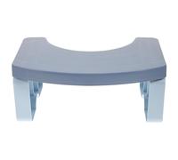 LOPUNER Tabouret de Toilette Compact Bleu, Marchepied Stable pour Salle de Bain, Siège Rehausseur Multifonction, Support Pieds Ergonomique, Équipement D’aide la Couleur Aléatoire