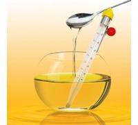 LOPUNER Thermomètre Cuisine à Clip pour Cuisson et Sucre Thermosonde Pratique Multipurpose pour Confiserie et Pâtisserie Sécurisé et Facile à Utiliser Accessoire Essentiel pour Boissons