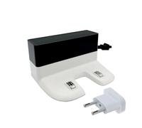 Loqawkmlc Station de Charge CH1833 Blanche, Compatible avec ECOVACS Deebot T8, T9, N8 Pro, N8+ et T9+. Les aspirateurs Robots Pièces détachées(Dock add EU Adapter)