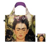 LOQI Frida Kahlo Sac recyclé pour autoportrait avec coccinelle et nœud de Thorn