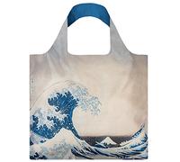 LOQI Museum Hokusai The Great Wave Bag Sac de plage, 50 cm, 20 liters, Multicolore (Multicolour)