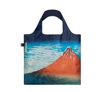 LOQI Hokusai Sac - Rouge Fuji, Montagnes par temps clair