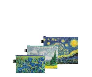 LOQI - Iris Vincent Van Gogh, Un Champ de blé avec des cyprès, Les Poches zippées de la Nuit étoilée, Zp.vg, Iris Vincent Van Gogh, Un Champ de blé avec des cyprès, Les Poches zippées de la