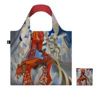 LOQI Red Eiffel Tower Recycled Bag