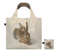 LOQI Sac à provisions Albrecht Dürer Young Hare Recycled Sac de plage, 50 cm, 20 litres, multicolore, multicolore