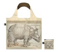 LOQI Sac Albrecht Duerer Rhinocéros, beige, Contemporain