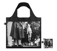 LOQI Sac Elliott Erwitt Dog Jumping, Noir, Contemporain