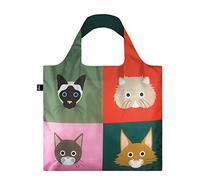 LOQI STEPHEN CHEETHAM sac sac poignée de Voyage, 50 cm, des chats