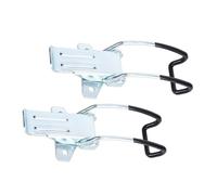 Loquet à Bascule à Ressort en Acier Inoxydable, 2 Pièces, Charnière de Coulée de Verrouillage en Acier Inoxydable, Fixation Incurvée pour Aspirateur Industriel