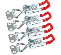 Loquet à bascule en Métal, 4pcs GH-4001 Sauterelles de Menuisier Réglable, loquet de serrage pour Armoire, Porte