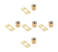 Loquet à boule de porte de placard avec/sans gâche, Drive-in, F | Loquet à boule réglable avec ressort en laiton - Convient à la plupart des portes de placards de cuisine