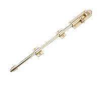 Loquet à boulon coulissant en cuivre Antique, serrure de porte en acier inoxydable Durable for une sécurité améliorée, 1 pièce(25cm)