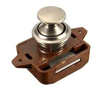 Loquet à bouton poussoir pour placard, tiroir, porte, camping-car, caravane