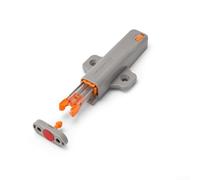 Loquet à bouton-poussoir sécurisé pour armoires de cuisine et portes de camping-car, design non magnétique, ouvertures accidentelles, conçu pour un usage quotidien intensif