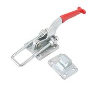 Loquet à came réglable 1818kg en fer zingué 28,7x8x9cm - Forte capacité de serrage, dégagement rapide, idéal pour portes et équipements industriels