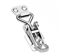 Loquet à levier autobloquant en acier inoxydable réglable de 38 à 50 mm pour armoire, porte, boîte et mallette