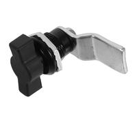 Loquet à Poignée en T Noir pour Boîte Électrique et Armoire | ABS et Métal, Installation Facile, Usage Sécurisé pour Bureaux et Boutiques, Compatible Coffres et Outils