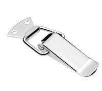 Loquet à ressort en acier inoxydable, Loquets à bascule à ressort, pinces de serrage, lot de 2, acier inoxydable, argent, 15-90 kg(5103A 70KG)