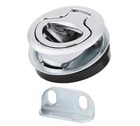 Loquet à tirer affleurant | Poignée de levage de loquet de trappe de casier affleurant en acier inoxydable 316 pour armoire de porte de bateau marin
