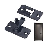 Loquet coulissant de porte : serrure de porte de grange durable pour la maison et l'extérieur | Loquet de porte en fer forgé, verrouillage en métal, verrouillage de sécurité priv