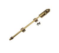 Loquet coulissant en acier inoxydable de qualité supérieure, 1 pièce, serrure de sécurité for porte avec finition nickel brossé for une installation facile(25cm)