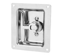 Loquet de boîte à outils en acier inoxydable, serrure à poignée en T pliable, robuste, pour camping-car, remorque, camion, boîte à outils, matériel de sécurité, acier inoxydable