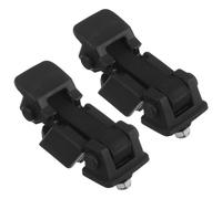 Loquet de Capot Noir ABS à Dégagement Rapide pour Véhicule 2007-2017 | Fermeture Sécurisée, Installation Facile, Usage sur Capot Moteur et Armoire à Outils, Compatibilité Large