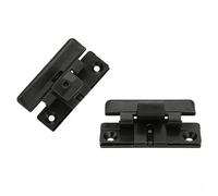 Loquet de couvercle d'accoudoir de console centrale, 2 loquets de couvercle d'accoudoir de console centrale supérieur inférieur MR532555 Remplacement pour Mitsubishi Montero 01-06