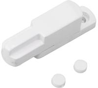 Loquet De Fenêtre Sash Lock Alliage D'aluminium Anti-Vol T Type Universal Child Proof Safety Lock Keeper Remplacement Pour La Sécurité À La Maison (Blanc)