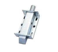 Loquet de fermeture automatique en acier inoxydable, verrou rétractable à ressort, lien de ceinture, serrure de porte industrielle, 1 pièce(Forward iron)