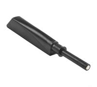 Loquet de placard à bouton-poussoir avec piston à ressort, pare-chocs de porte sans poignée pour placard de cuisine, armoire, tiroir, quincaillerie en plastique ABS (noir)